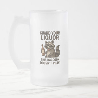 Dronken Wasbeer Matglas Bierpul