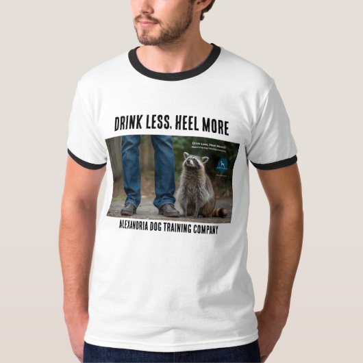 Dronken Wasbeer T-shirt (Voorkant)
