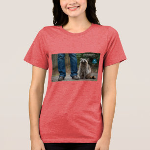 Dronken Wasbeer Tri-Blend Shirt