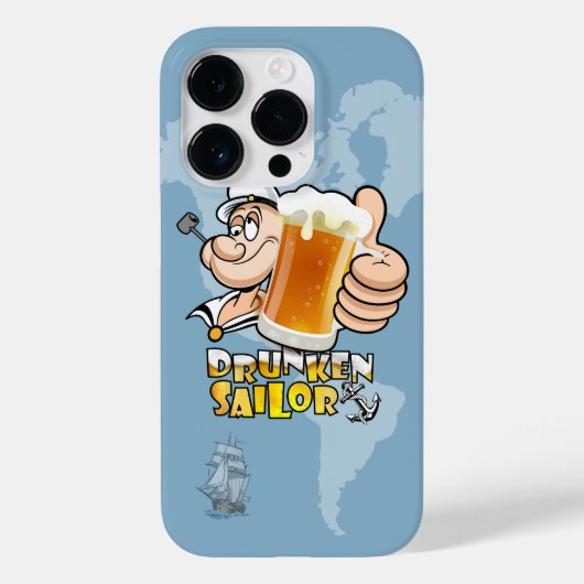 Dronken Zeeman | Case-Mate iPhone Case (Achterkant)