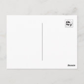 Droog als Bone Pattern I Briefkaart (Achterkant)