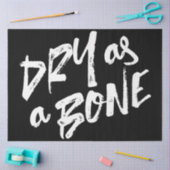 Droog als bottelingen tissuepapier (Craft)