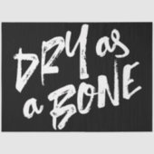 Droog als bottelingen tissuepapier (Voorkant)