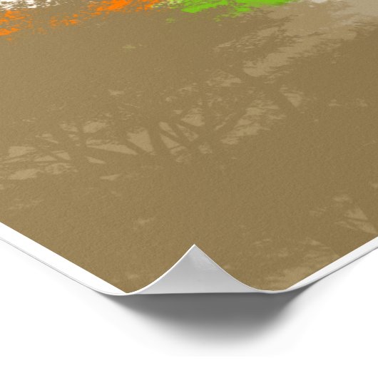 Droog bos poster (Hoek)