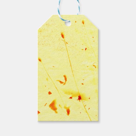 Droog briefkaart voor papaver cadeaulabel (Voorkant)