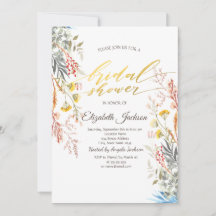 Droog bruiloftsfeest weide met wilde bloemen