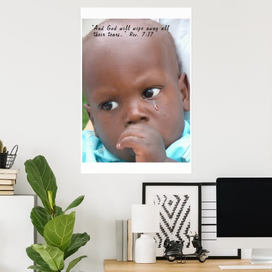 Droog die tranen. poster (Thuiskantoor)