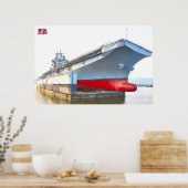 DROOG DOCK! - Amerikaanse zeeschepen Poster (Keuken)