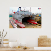 DROOG DOCK! - Amerikaanse zeeschepen Poster (Keuken)