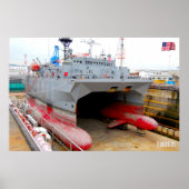 DROOG DOCK! - Amerikaanse zeeschepen Poster (Voorkant)