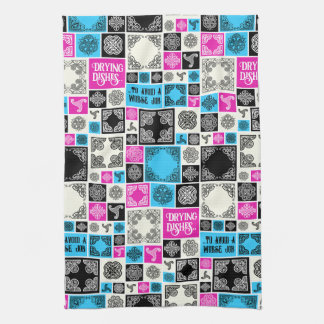 Droog gerechten om een slechter jobpatroon te voor theedoek