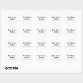 Droog Glas Notities Sticker (Vel)