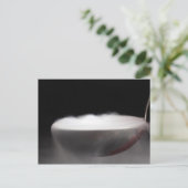 Droog ijs in een zak briefkaart (Staand voorkant)