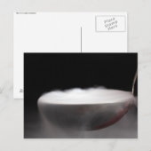 Droog ijs in een zak briefkaart (Voorkant / Achterkant)