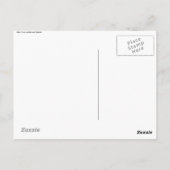 Droog ijs in een zak briefkaart (Achterkant)