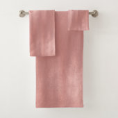 Droog in Roos Gold Glitter  Roze schijven Bad Handdoek (Insitu)