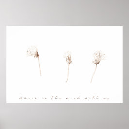 Droog-inkttekening voor kleuters poster