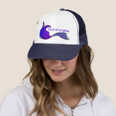 Droog Is Geen Optie Paars Trucker Pet (In situ)