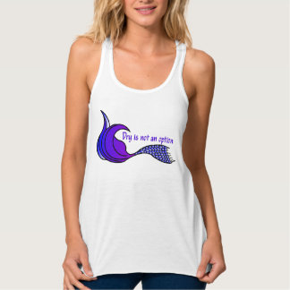 Droog is geen optietank of T Tanktop