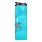 Droog is geen optioneel Chrome-stijl Thermosbeker (Geroteerd rechts)