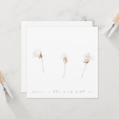 Droog kaarsen voor de inkttekening kaart (Voorkant / Achterkant in situ)