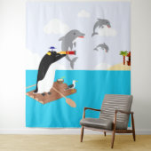 droog land wandkleed (In situ)