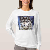 DROOG ME NAAR DE WOLVES T-SHIRT (Voorkant)