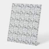 droog ontwerp 15 reclamebord met voetstuk (Voorkant)