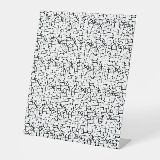 droog ontwerp 15 reclamebord met voetstuk (Voorkant)