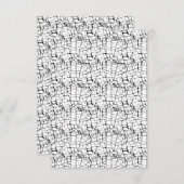 droog ontwerp 15 RSVP kaartje (Voorkant / Achterkant)