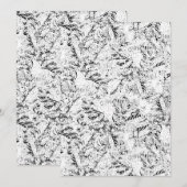 droog ontwerp 22 feestdagenkaart (Voorkant / Achterkant)