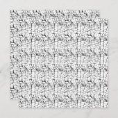 droog ontwerp vijftien feestdagenkaart (Voorkant / Achterkant)