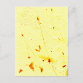 Droog papaver briefkaart