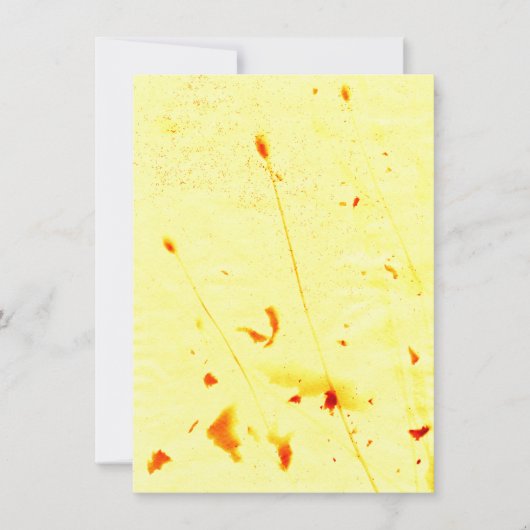 Droog papaver kaart (Voorkant)