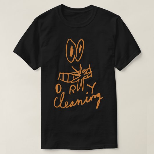Droog reinigingsbakje Klassieke T-Shirt (Design voorkant)