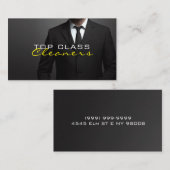 Droog reinigingsVisitekaartje Visitekaartje (Voorkant / Achterkant)