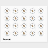 Droog Ronde Sticker (Vel)