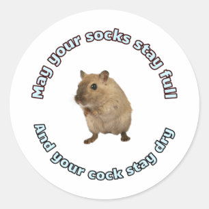 Droog Ronde Sticker
