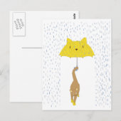 Droog snel briefkaart (Voorkant / Achterkant)