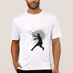Droog tennisshirt voor mannen t-shirt