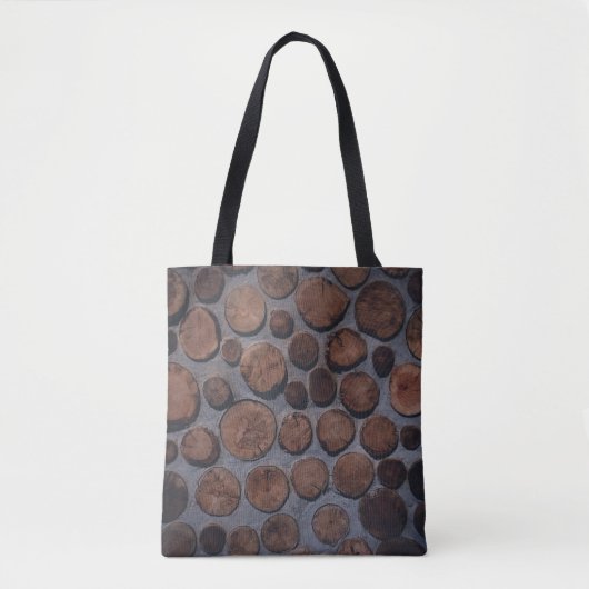 Droog van kurkhout tote bag (Voorkant)