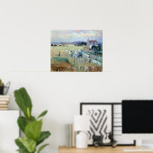 Droog wasgoed door Berthe Morisot Poster (Thuiskantoor)
