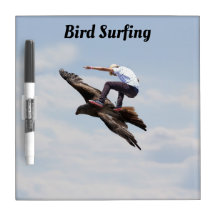 Droog wissenbord voor vogels