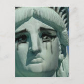 Droogbeeld van vrijheid briefkaart (Voorkant)