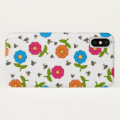 Droogbloemen en bijen Case-Mate iPhone case (Achterkant (horizontaal))
