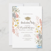 Droogbloemenweide Afstudeerfeest Kaart (Voorkant)