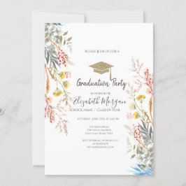 Droogbloemenweide Afstudeerfeest Kaart