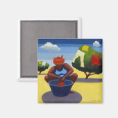 Droogdag 2007 magneet (Voorkant / Achterkant)