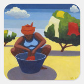 Droogdag 2007 vierkante sticker (Voorkant)