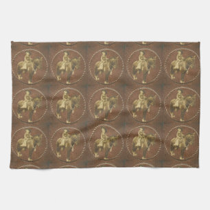 Droogdoek van de Keuken van de vintage Theedoek